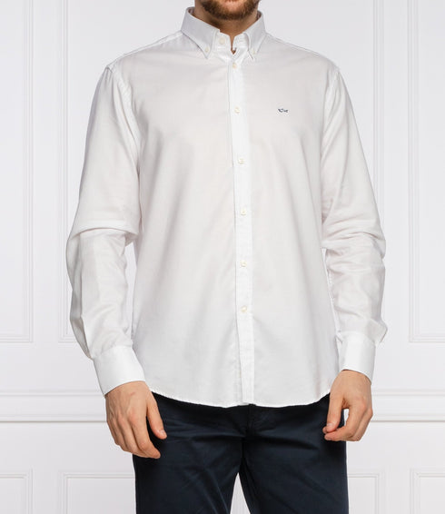 Camicia Uomo C0P3030 button down Bianco PAUL & SHARK- Francavilla Moda